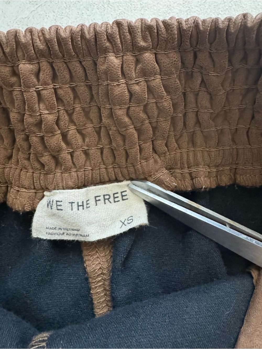 We The Free Brown Suede Circle Skirt - Picture 3 of 10
